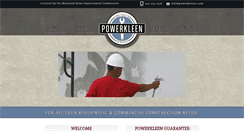 Desktop Screenshot of powerkleencs.com